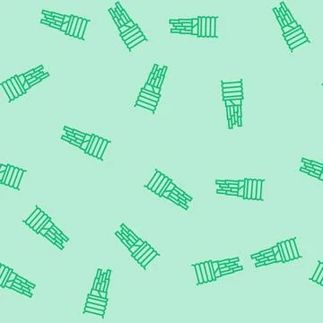 Main feeder wire cable line seamless pattern Stock Illustration