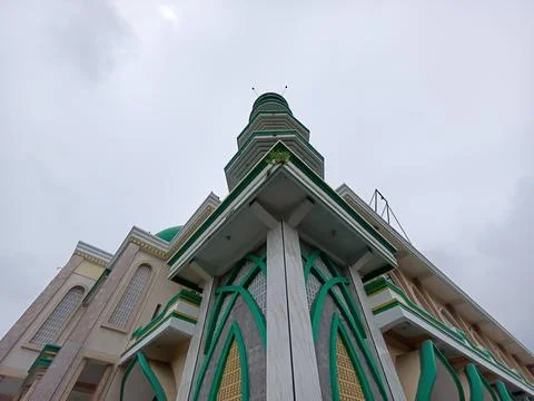 The main function of the mosque tower Фото