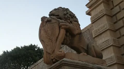 The main gate of Mdina Video stock 11232471