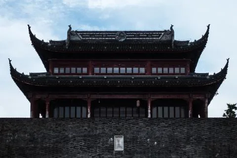 Main Gate of Palace Stock Photos