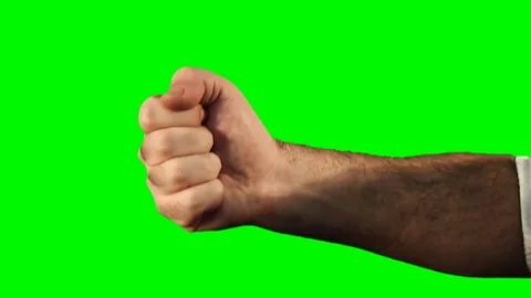 Main hand logo_or_text Stock Footage 77643208