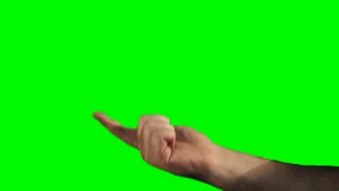 Main hand transition  Stock Footage 77643184