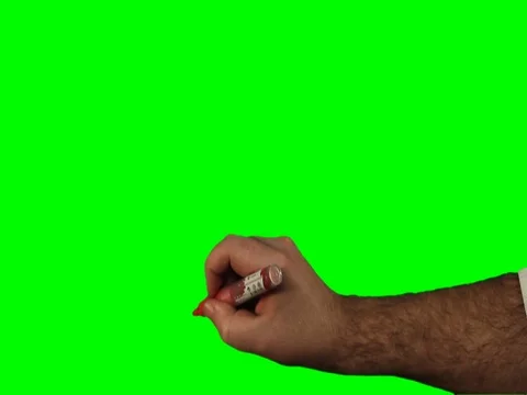 Main hand writing   Stock Footage 77643210