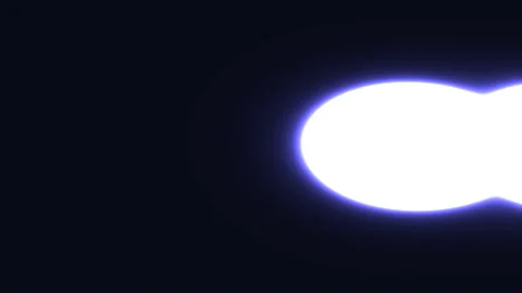 Main Large Stretched Spotlight Oscillating Across Frame With Stretched Light Stock Footage 143172873