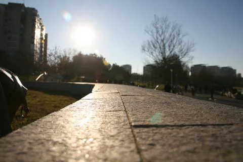 Main Line To Sunlight, Macro Border Stock Photos