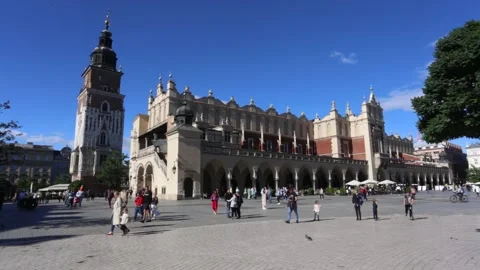 Main Market Square. 2018 Stock Footage 143312954