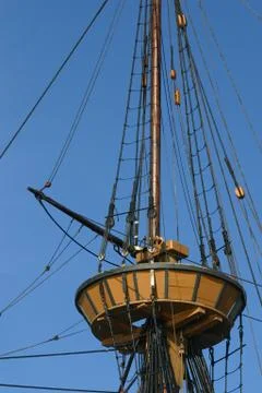Main Mast Top Foto stock