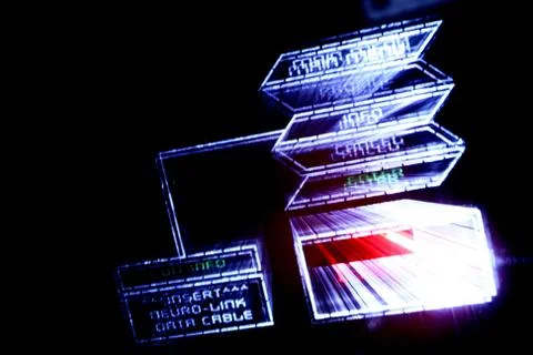 Main menu error Stockfoto's