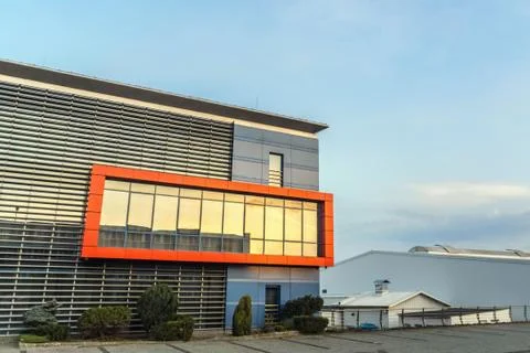 Main office of Drutex - plastic windows plant Stock Photos