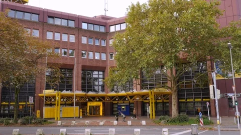 Main post office Stock Footage 118985598