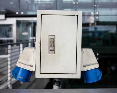 Main Power  Plug Stock-Fotos