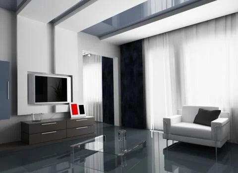 Main room Stock Illustration