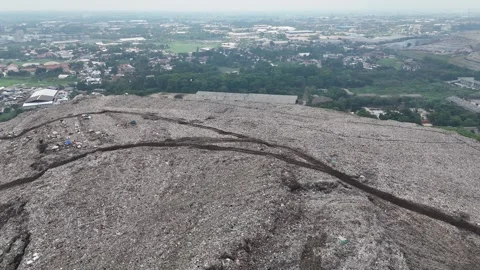 The Main rubbish dump Stock Footage 260905437