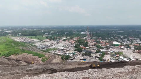 The Main rubbish dump Stock Footage 260905526