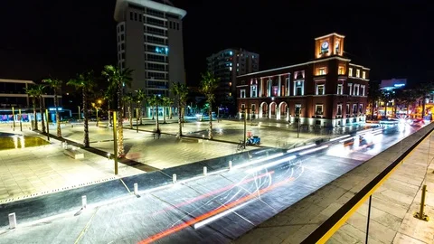 Main Square in Durres 4K Video stock 69799638