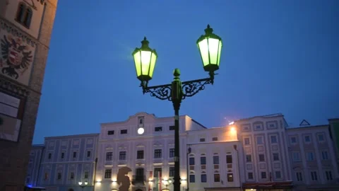 Main square of enns, austria 库存影片 147316767