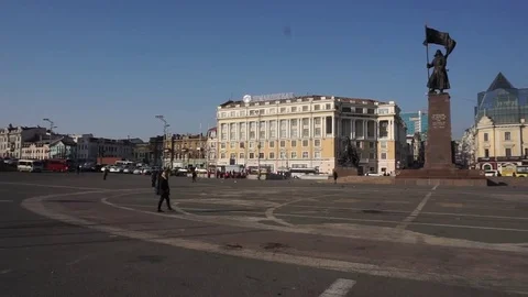 The main square Vídeo Stock 81527844