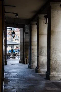 Main square of Madrid Stock Photos