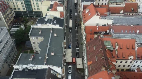 Main Square, Old Town, Wrocław, Poland, 4k clip Stock Footage 211111143