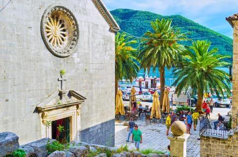 On the main square 스톡 사진