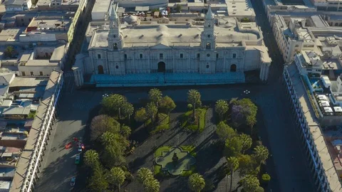Main Square Plaza de Armas and Cathedral 動画素材 125984652