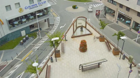 Main Square Plaza Stock Footage 65336473