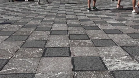 The main square of Taormina Stock Footage 81149228