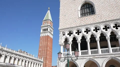 Main square in Venice, Italy Stock Footage 249949075