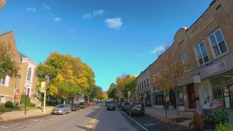 Main St Bennington Stock Footage 143600569
