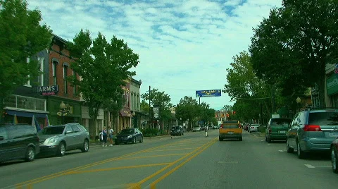Main St Drive 動画素材 571163