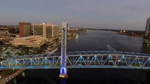 Main Street Bridge Stock Footage 70790708