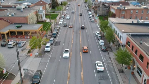 Main Street Stock Footage 89726439