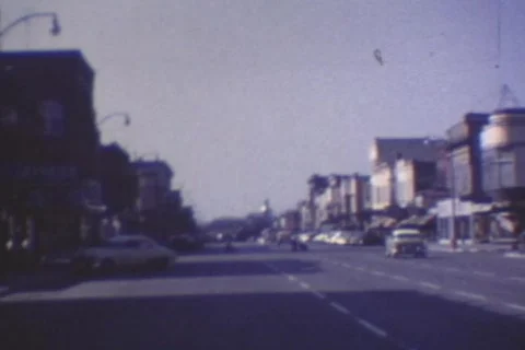 MAIN STREET MATTOON Stockbeeldmateriaal 346924