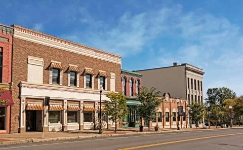 Main street Stock Photos