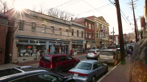 Main Street Time Lapse  Video stock 58799446