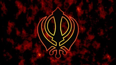 Divya Mantra Sikh Khanda Sher for Car Home Wall Decor Temple Items Sac