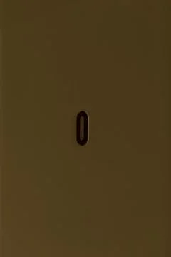Main zero located centrally on vertical brown background with gradients Stock Photos