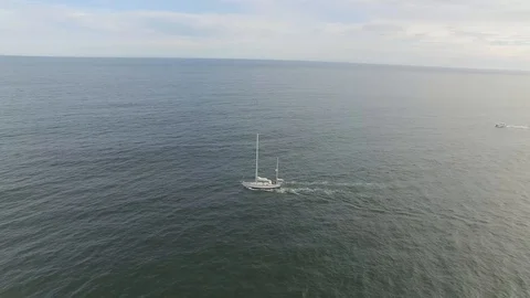 Maine Sailing 001 Stock Footage 88838765