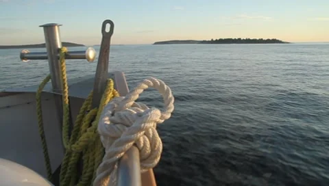 Maine On-The-Water Stock Footage 8692280