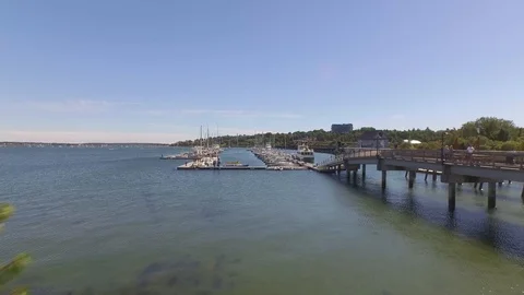 MaineDock 001 Stock Footage 88838813