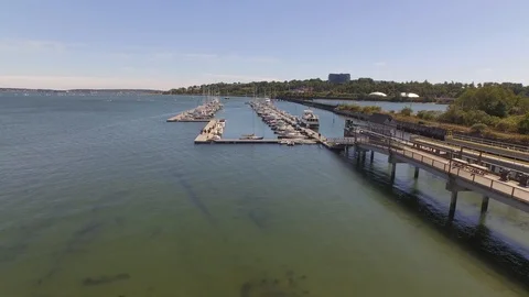 MaineDock 002 Stock Footage 88838823