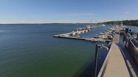 MaineDock 003 Stock Footage 88838840
