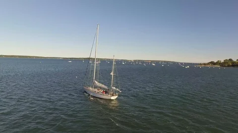 MaineDock 005 Stock Footage 88838861