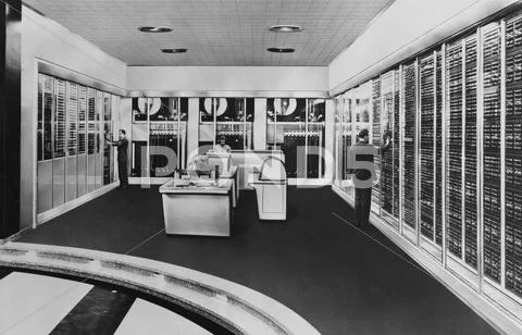 MAINFRAME COMPUTER Stock Photos