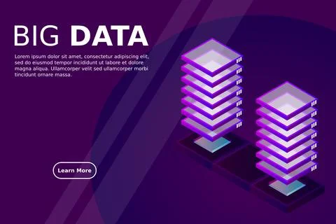 Mainframe, powered server, high technology concept, data center, cloud data s 스톡 일러스트