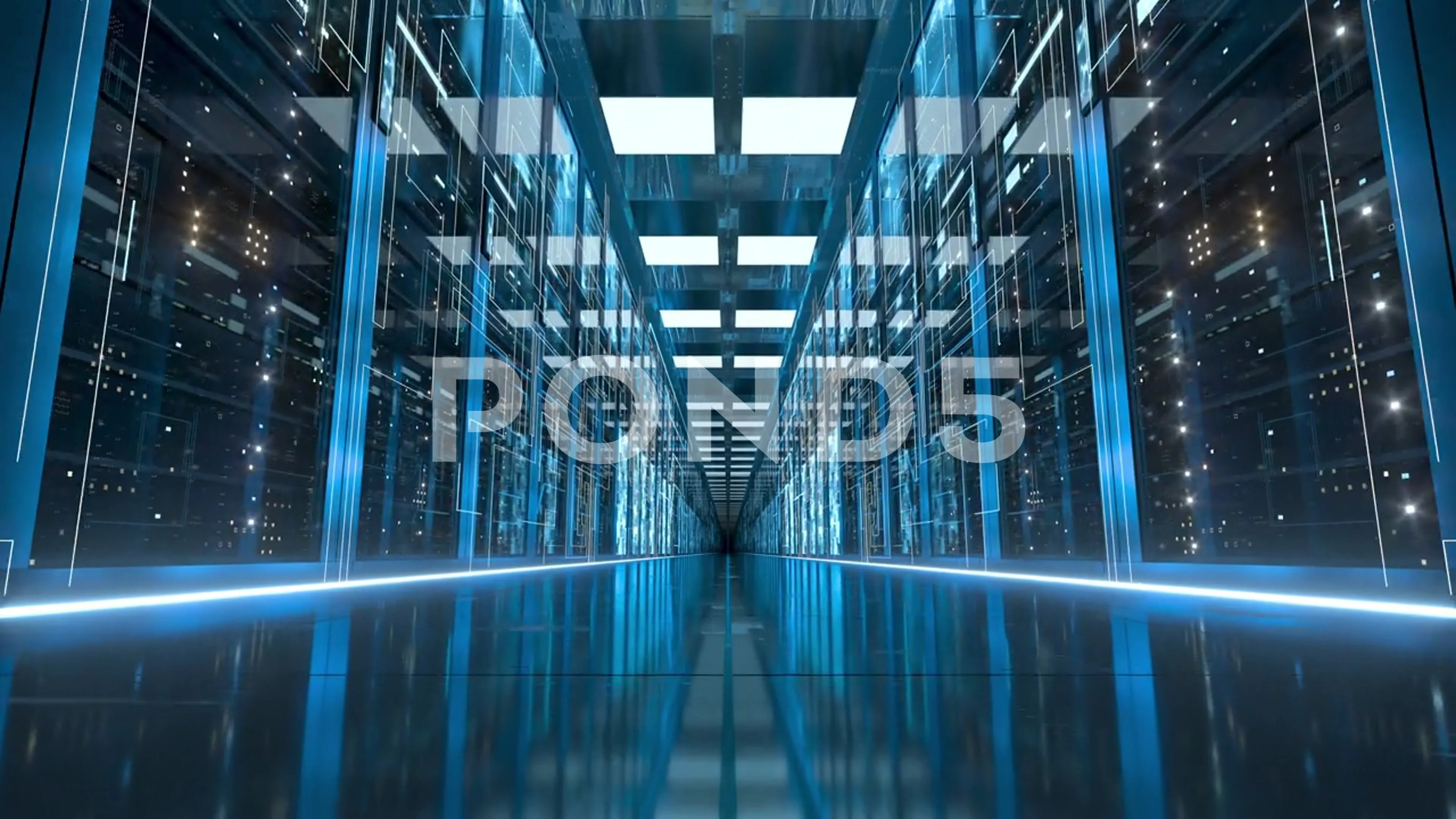 Modern interior server room data center. Connection and cyber network in  dark servers. Backup, mining, hosting, mainframe, farm, cloud and computer  rack with storage information. Generative AI Stock Illustration | Adobe  Stock