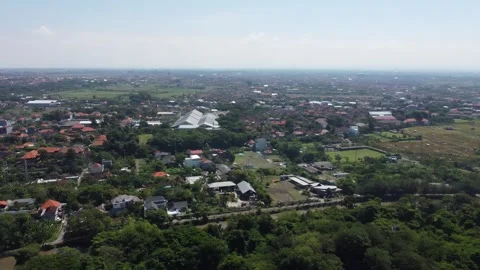Mainland to ocean pan Stock Footage 329892064