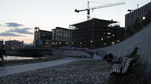 Mainstation at Berlin Video stock 51318799