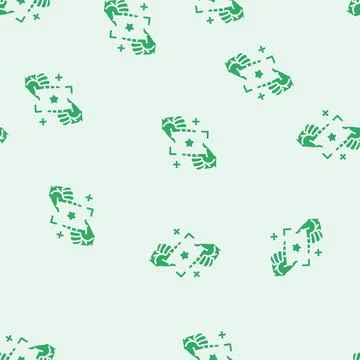 Maintain focus glyph seamless pattern Stock Illustration