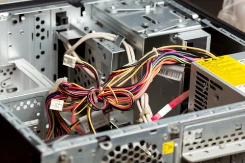 Maintenance computer Stock Photos